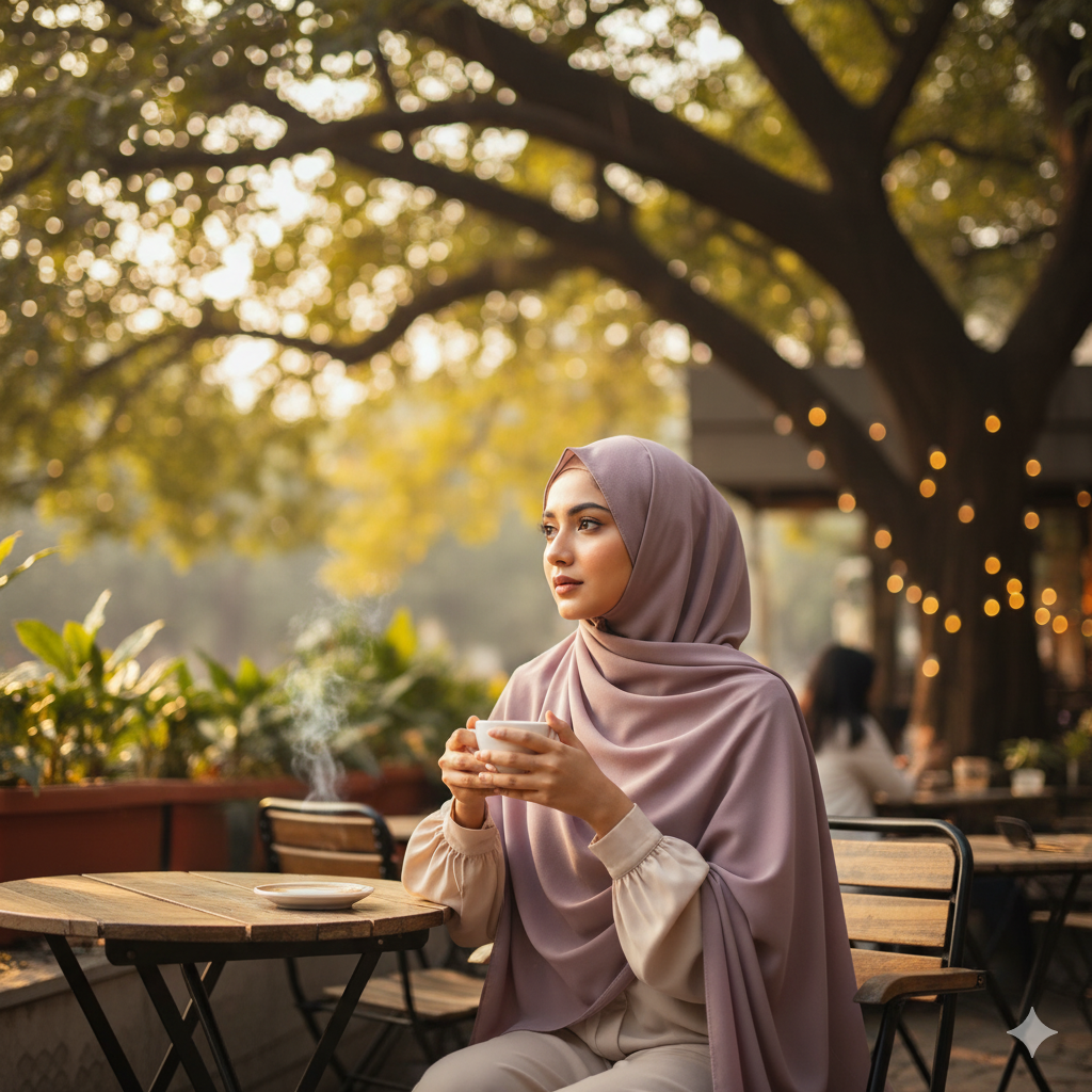 Premium Hijab Look 3